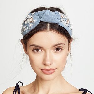 Namjosh Beaded Denim Headband
